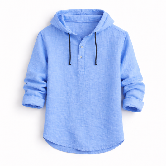The Coastal Linen Hoodie