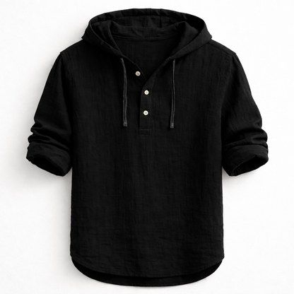 The Coastal Linen Hoodie