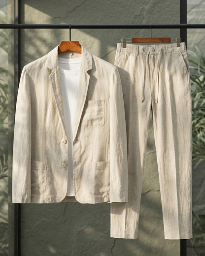 Auden Linen Suit Set