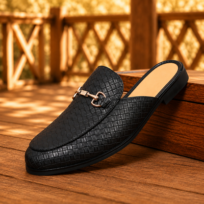 Riviera Leather Mules