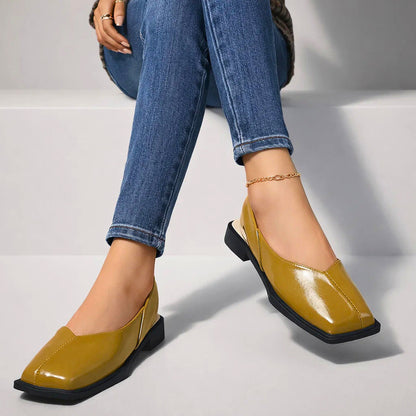 Mayfair Square-Toe Flats