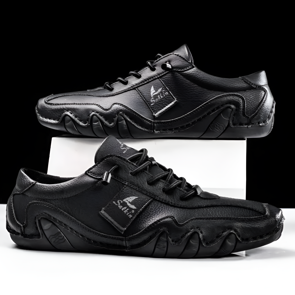 Beckett Everyday Leather Trainer