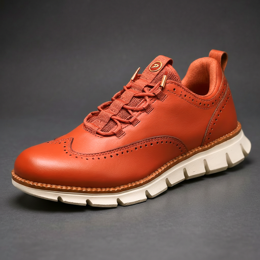 Milo Wingtip Leather Trainer
