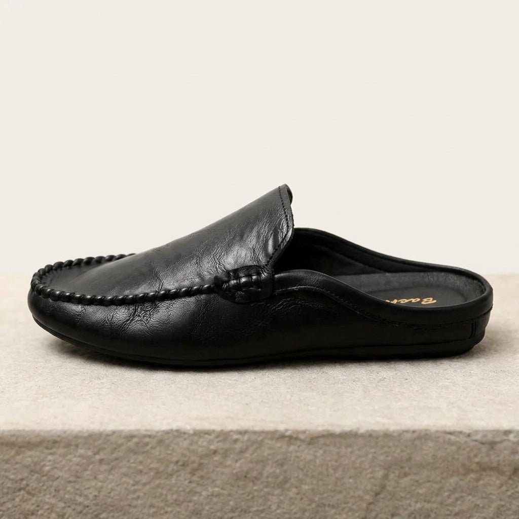 Corbin Leather Mules