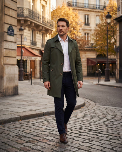 Ashby Cotton Trench Coat
