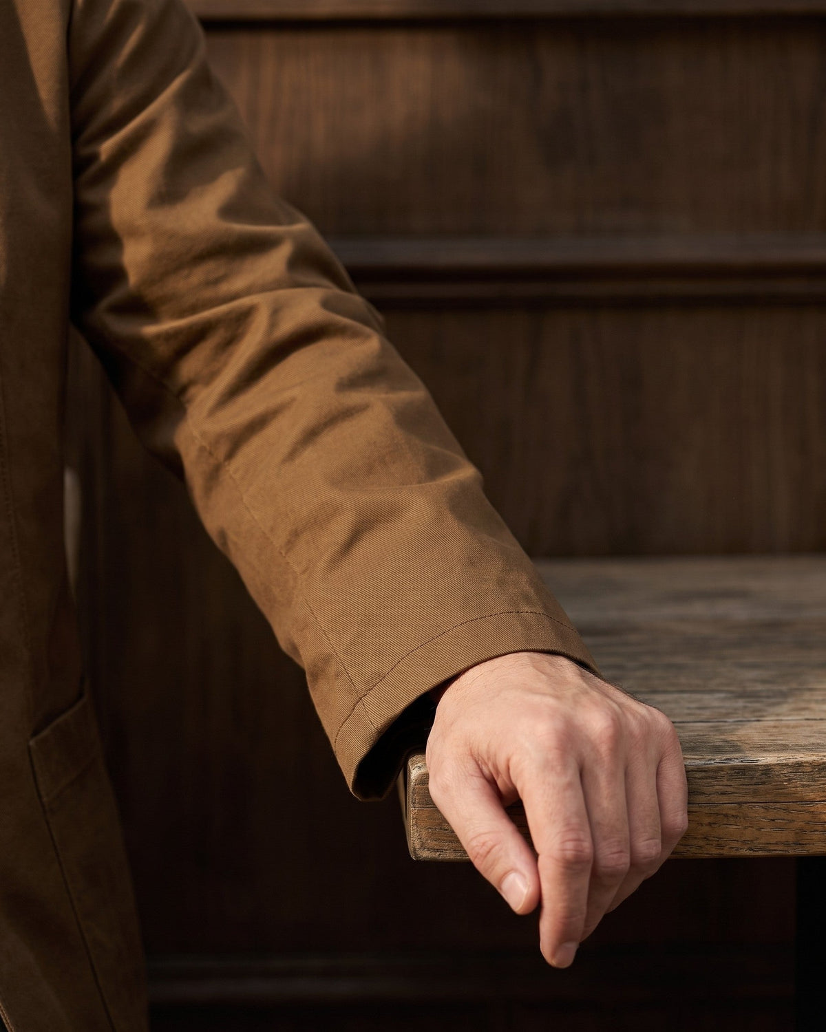 Merrick Woven Cotton Blazer