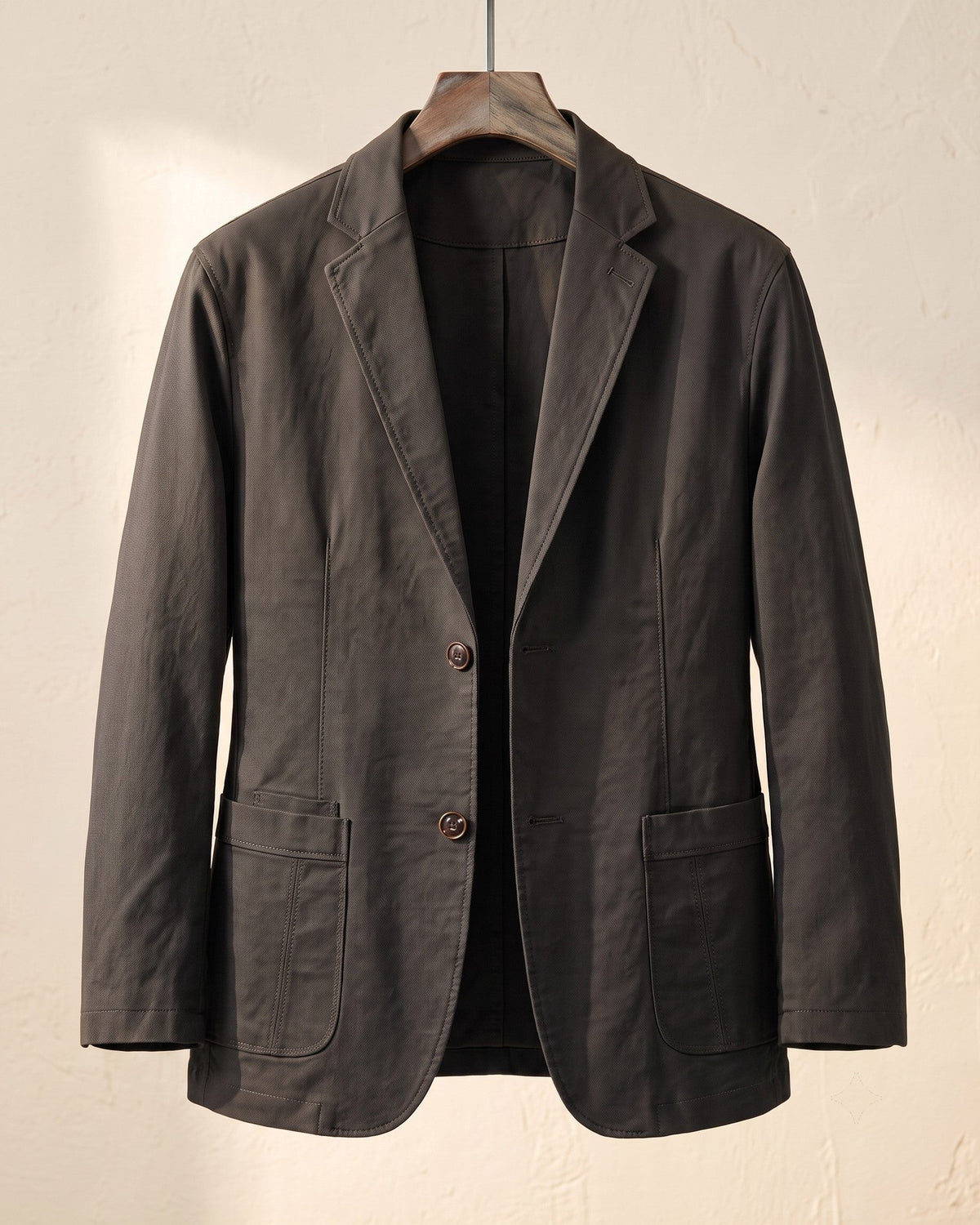 Merrick Woven Cotton Blazer