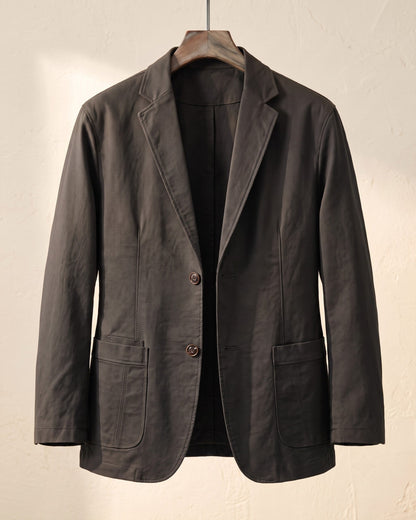 Merrick Woven Cotton Blazer