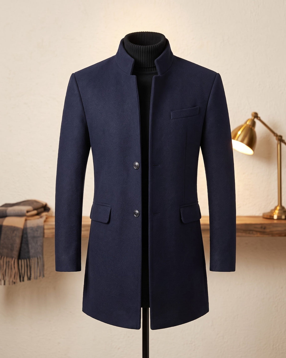 Larkin Wool Overcoat