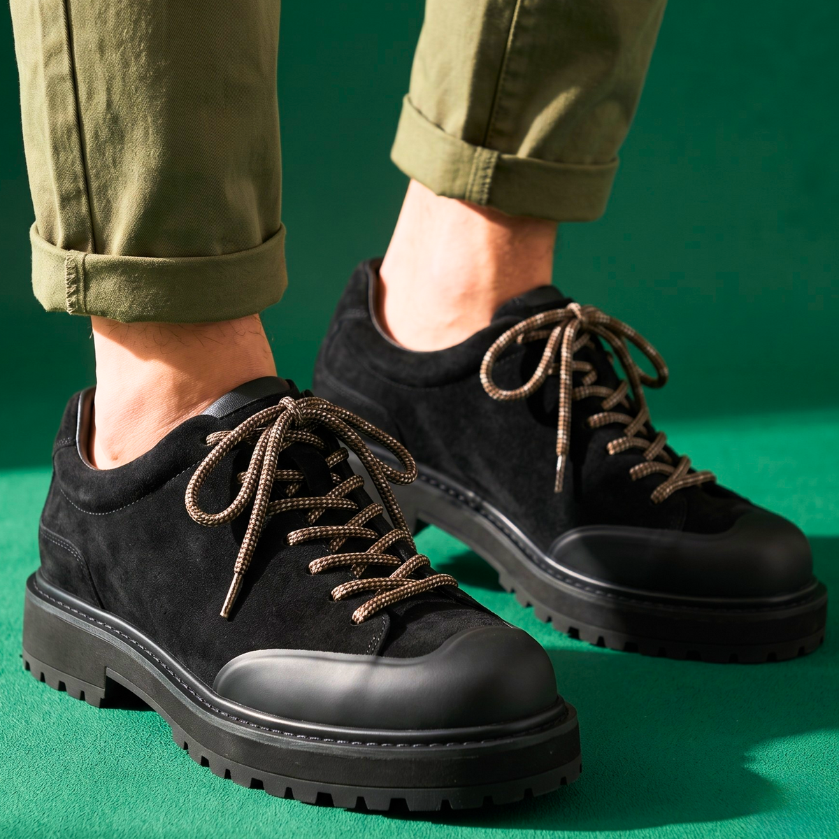 Wilder Suede Lug Shoes