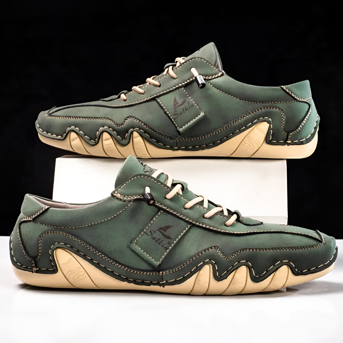 Beckett Everyday Leather Trainer