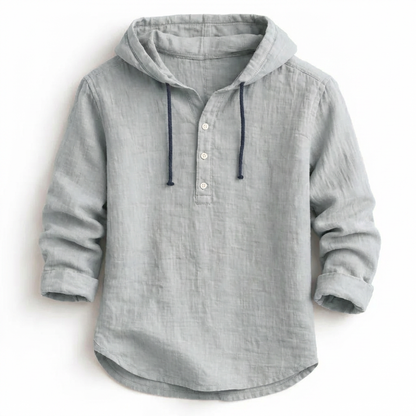 The Coastal Linen Hoodie