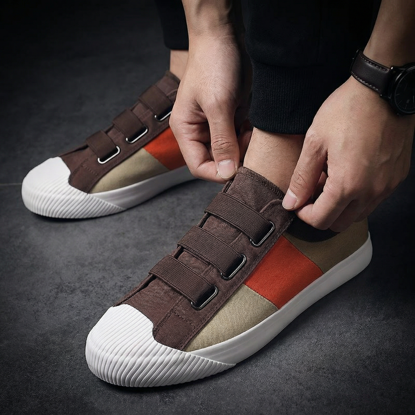 Strand Contrast Trainers