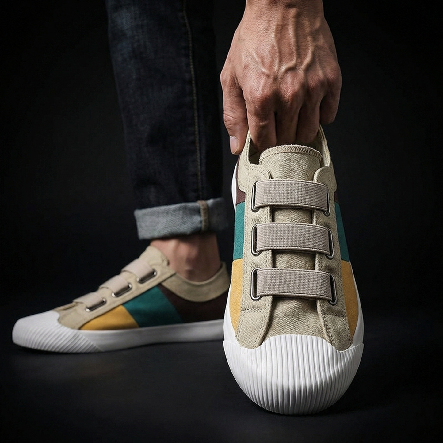 Strand Contrast Trainers
