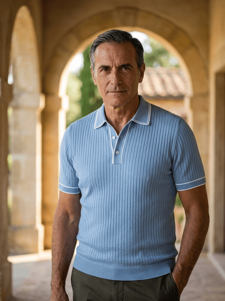 Ledbury Ribbed Polo