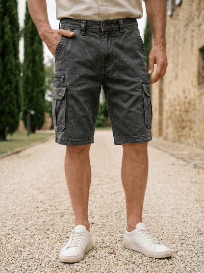 Ashdown Cargo Denim Shorts