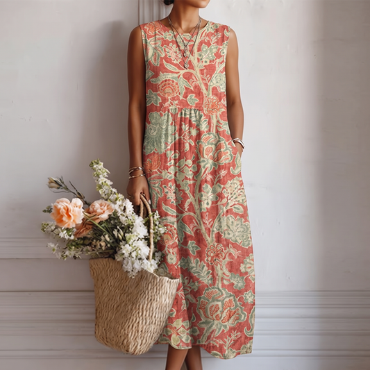 Rosalind Flowing Midi Dress