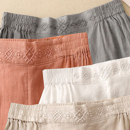 Isabelle Palazzo Linen Pants