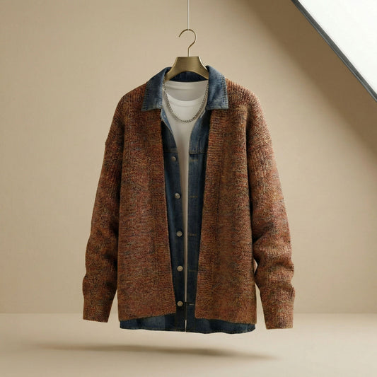 Marcello Layered Knit Jacket