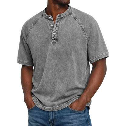 Milo Vintage Wash Henley