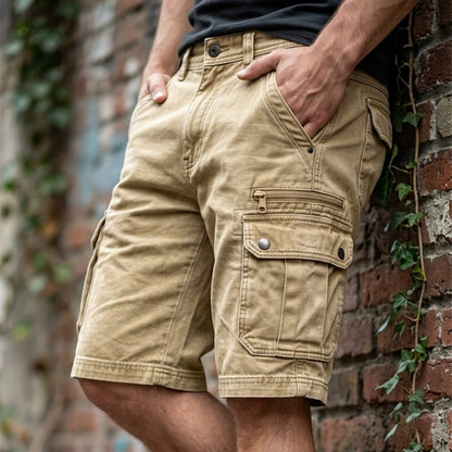 Ashdown Cargo Denim Shorts