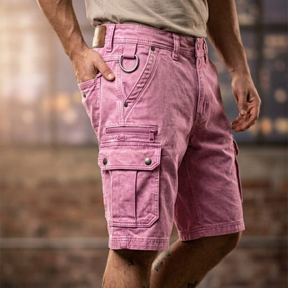 Ashdown Cargo Denim Shorts