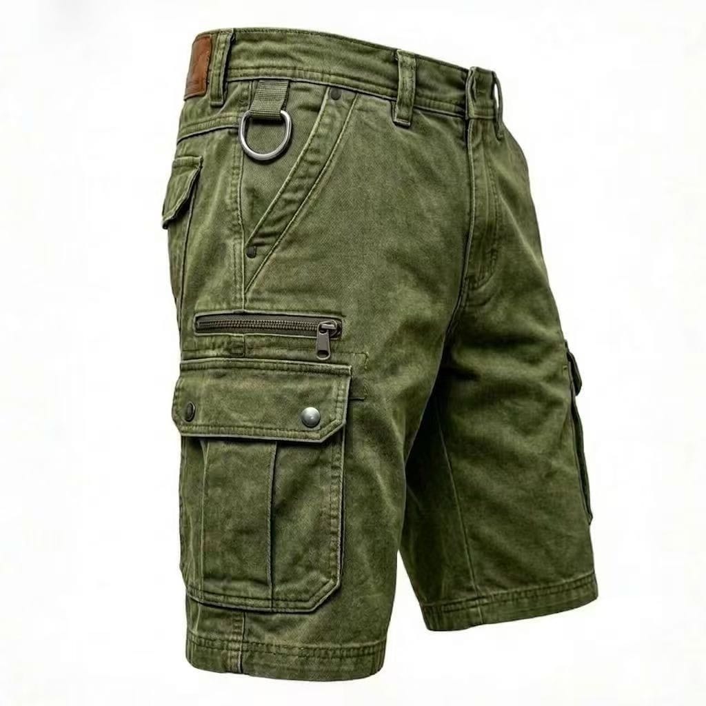 Ashdown Cargo Denim Shorts