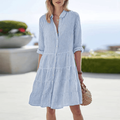 Elowen Breezy Striped Dress