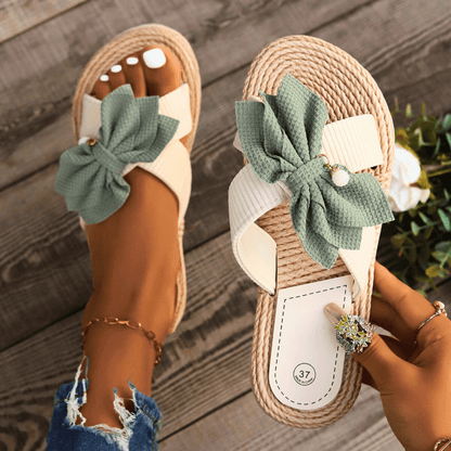 Blossom Bow Sandals
