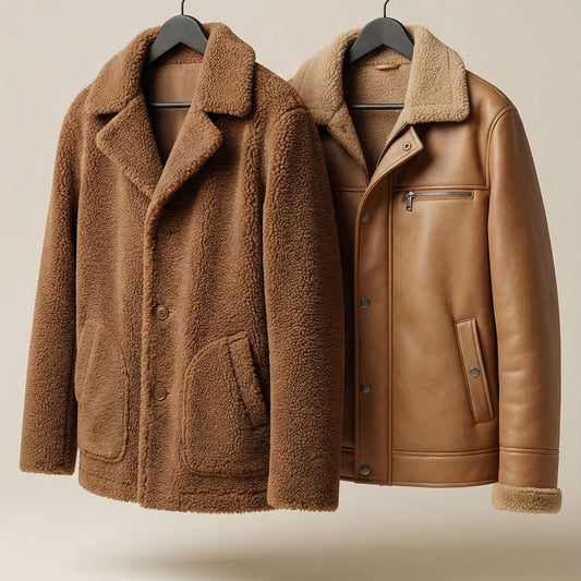 Salvatore Reversible Lined Leather Jacket