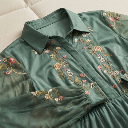 Camilla Soft Woven Fabric Midi Dress