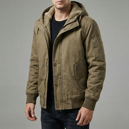 Matteo Lined Hooded Jacket