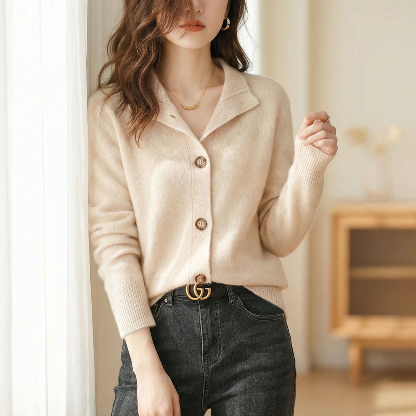 Teresa Knit Button Cardigan