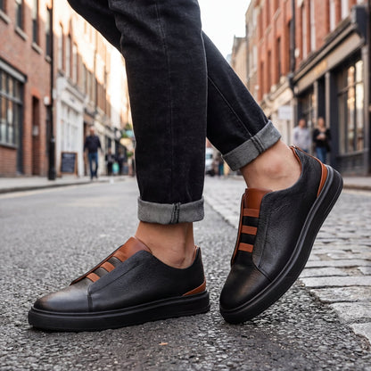 Notting Hill Leather Trainers