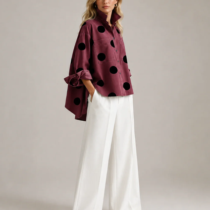 Dotty Denim Overshirt