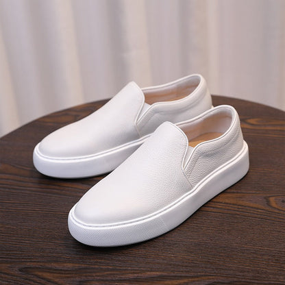 Nico Leather Slip-On Sneakers