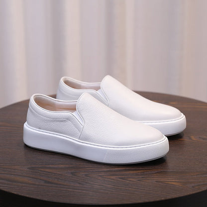 Nico Leather Slip-On Sneakers