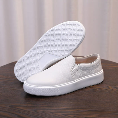 Nico Leather Slip-On Sneakers