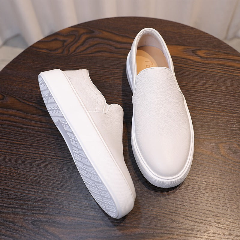 Nico Leather Slip-On Sneakers