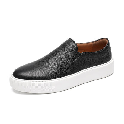 Nico Leather Slip-On Sneakers