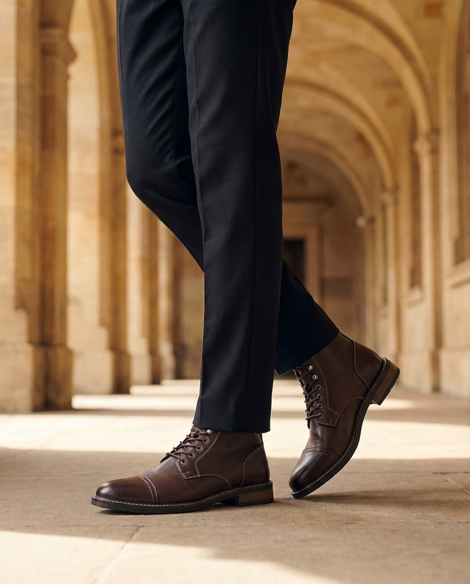 Thornton Leather Boots