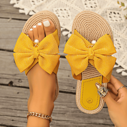 Blossom Bow Sandals